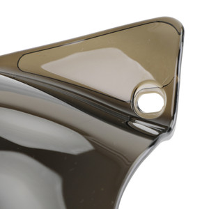 Mid-Frame Air Heat Deflector Trim Accents Shield For Sportster XL883 XL1200 14-18 Smoke