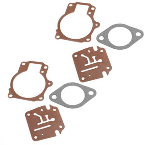 Carburetor Carb Rebuild Repair Kit w Float 2PCS For Johnson Evinrude 396701 18/20/25/28/30/35/40/45/48/50/60/70/75 HP