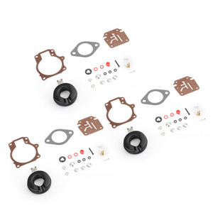 Carburetor Carb Rebuild Repair Kit w Float 3PCS For Johnson Evinrude 396701 18/20/25/28/30/35/40/45/48/50/60/70/75 HP