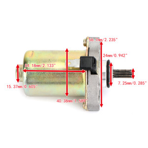 Starter For Benelli 491 RR SBK ST NAKED 03-14 491 Sport 491 ST Rage 03-04 Gold