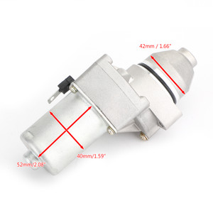 Starter For Honda Katrina 03-06 CRE 50 Derapage 03-09 CRE50 RR AM6 06-09 Silver