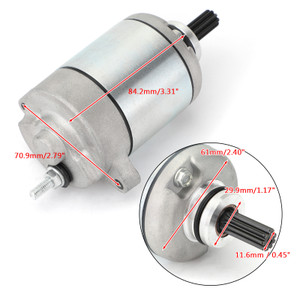 Starter For Honda CRF125 CRF125FB 125cc CRF125 CRF125 125cc 2014-2017 Silver