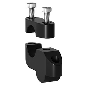 Billet Aluminum 7/8" Handlebar Risers Extensions Kit For 22mm 7/8 Handlebar Motorcycle Black