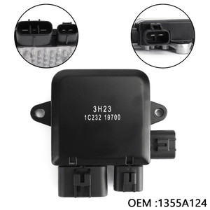 Radiator Cooling Fan Control Unit For Mitsubishi Lancer Outlander Mitsubishi Lancer 2.0L and 2.4L Mitsubishi Outlander 02-07 1355A124 Black