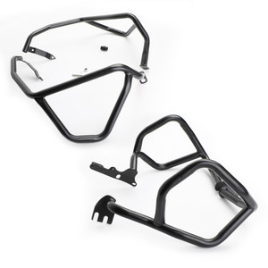 Upper + Lower Crash Bars Engine Guard For Honda CRF1000L Africa Twin 16-19