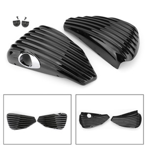 Battery Side Cover For Harley Sportster XL883 XL1200 48 72 04-13 Black