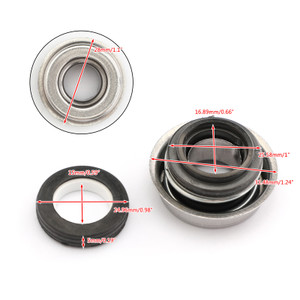 Water Pump Mechanical Seal For TRX450ER ATV 2007 TRX450ER ATV 2009 TRX450ER ATV 2013 TRX450R ATV 04-09