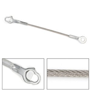 Tailgate Cable For Polaris Ranger 500 05-10 Ranger TM 05-06 Ranger 700 05-09 Ranger 800 10-16(All, Except Midsize Chassis Models) Ranger 900 Diesel 11-14 Silver