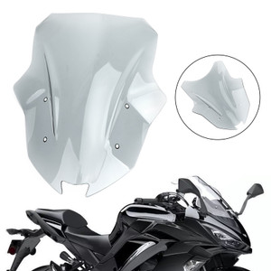 Windshield Windscreen For Kawasaki Ninja 1000 Z1000SX 17-19 Gray