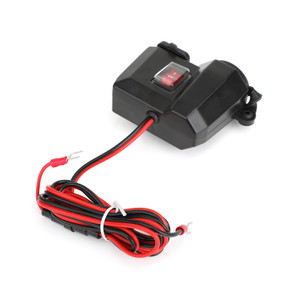Motorcycle Motorbike USB Charger Power Adapter Socket Cell Phone GPS Waterproof
