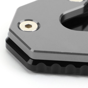 Aluminum Side Stand Kickstand Pad Extension Plate For HONDA CRF250L 13-16 Titanium