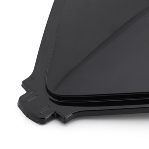 1x ABS Motorcycle Windshield Windscreen For Honda CBR650R CBR 650 R 2019-2022 Black