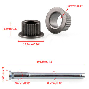 Door Hinge Pins Pin Bushing Kit For Chevrolet S10 Blazer 95-04