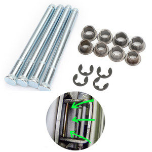 Door Hinge Pins Pin Bushing For GMC S15 Pickup GMC Sonoma 95-04 Jimmy 95-01