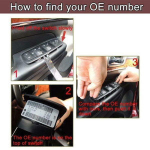 Power Window Switch For Benz ML350 Master 2006-2011 A 2518300290 Black