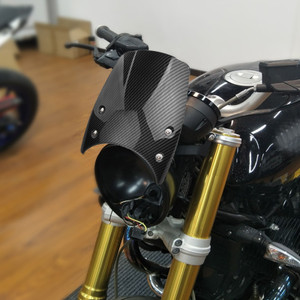 Windshield Windscreen Headlight Fairing Suit For BMW R Nine T 14-17 Carbon
