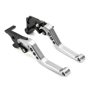 Left&Right Brake Clutch Levers For YAMAHA MT-25 MT-03 YZF-R3 15-17 YZF-R25 14-17 Silver
