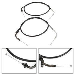 Throttle Cable Wires 5PB-26311-10 For Yamaha XVS1100A V-Star Classic 00-11 Silverado 03-11 Black