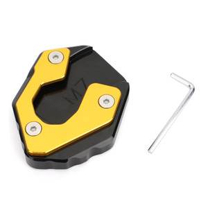 Side Stand Extension Kickstand Enlarger Plate For Yamaha MT-07 FZ-07 Gold