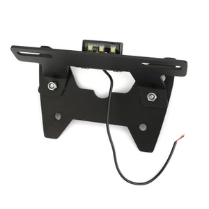 Rear License Plate Holder Bracket For Suzuki GSX-R 600 2008-2010 Black