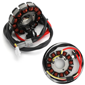 Stator Generator For Yamaha YFZ450R 04-08 YFZ450 YFZ450R Limited Edition 2004 YFZ450 YFZ450R Special Edition 05-08 YFZ450 YFZ450R Special Edition 2 07-08 Fits Yamaha YFZ450 YFZ450X Special Edition 07-08