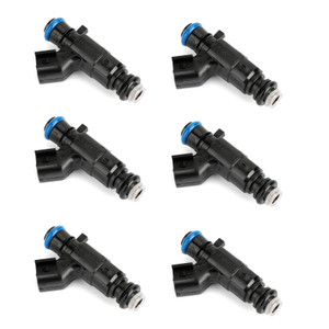 Fuel Injectors 6 Set For Buick Cadillac 3.6L 0280156131 12571159 Durable Black