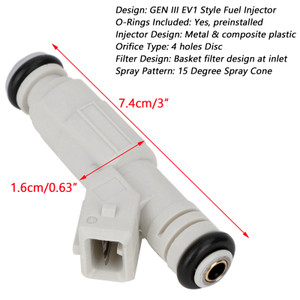 Fuel Injectors 6X For Holden Commodore VS VT VX VY 3.8L V6 Supercharged L67 Generic