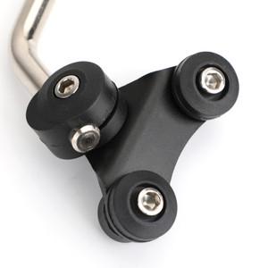 Windscreen Bracket 7/8" 22mm Standard Handlebar Windshield Mount Clamp Black