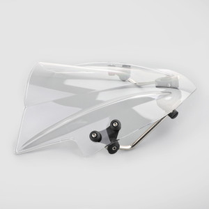 7/8" 22mm Handlebar ABS Plastic Universal Windshield WindScreen Clear