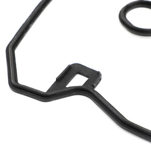 Cylinder Head Cover Gasket for Honda NT650 88-92 NTV650 88-97 Deauville 98-05 NV400 95-97 NV600 93-94 VT600C 88-07 VT600CD2 99-00 XRV750 89-03 Black