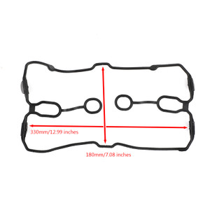 Cylinder Head Cover Gasket for Honda CB400SF NC31 92-98 CB400F CB-1 CB1 NC27 89-90 Black