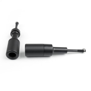 Frame Sliders for Kawasaki Z1000 (2003-2006) No Cut, Carbon Look
