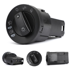 Headlight Control Head Light Switch for For Audi A4 B6 Quattro 02-05 S4 04-05 A4 B7 06-08 Black