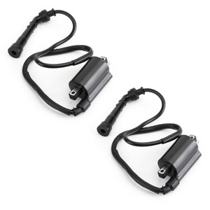 Set of 2 Ignition Coil for Kawasaki STREET BIKE EN500C Vulcan 500 Ltd 1996-2009
