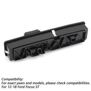 Boot Tailgate Handle Trunk Handle Switch F1EB-19B514-BE For Ford Focus ST 12-18 Black