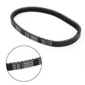 Drive Belt V-belt Replacement for Honda Spacy 100 BC JF13 2003-2008 Black