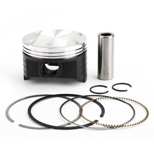 Piston Rings Pin Kit 73.50mm +0.50mm Bore for Suzuki DR250 90-91 DR250R 98-00 DR250S 90-94 DR250SE 95 DRZ250 01-07 AN250 Burgman 250 98-06