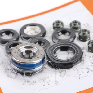 Engine Oil Seal Kit Set 11pcs Seals for Honda XL125V XLV125 01-10 VT125C Shadow 99-08