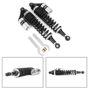 2PCS Universal 375mm 14.75" Shock Absorbers Suspension For Honda Yamaha Polaris ATV Quad