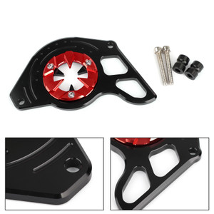Left Side Front Sprocket Chain Guard Cover for Honda MSX125 13-15 MSX125SF 16-19 Red
