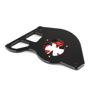 Left Side Front Sprocket Chain Guard Cover for Honda MSX125 13-15 MSX125SF 16-19 Red
