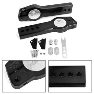 Rear Fork Adjuster Frame Expandable for Honda MSX125 13-15 MSX125SF 16-19 Black