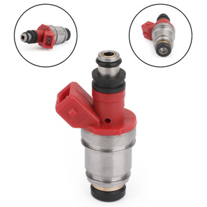 Fuel Injectors 16600-86G00 16600-86G10 For Nissan D21 90-94 Pickup 95 Red