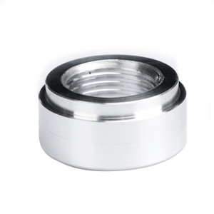 M16X1.5 Female Aluminum Weld On Fitting Bung Silver