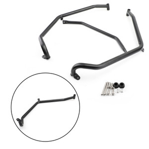 Lower Crash Bar Engine Guard Bumper Protector for Honda ADV 150 ADV150 2020 Black