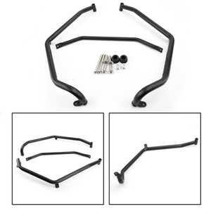 Lower Crash Bar Engine Guard Bumper Protector for Honda ADV 150 ADV150 2020 Black