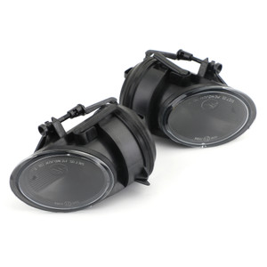 Pair Fog Driving Light Lamp Left + Right Fit For AUDI TT 06-14 BLK