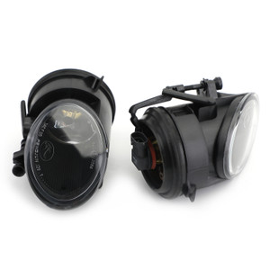 Pair Fog Driving Light Lamp Left + Right Fit For AUDI TT 06-14 BLK