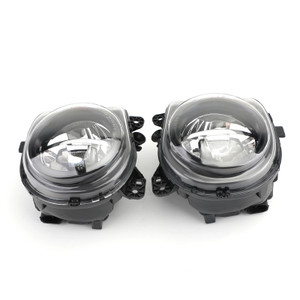 Pair LH+RH Front LED Fog Lights Lamps Foglights Fit For BMW 5 Series F10 F07 LCI CT 14-16 BLK