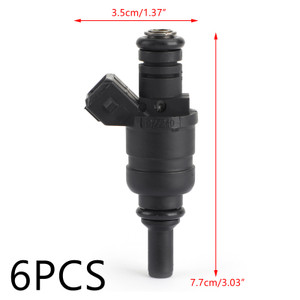 6 PCS Fuel Injector Fit For BMW 323Ci 328Ci 320i 323i 328i 525i 528i X3 Z3 Z4 Generic